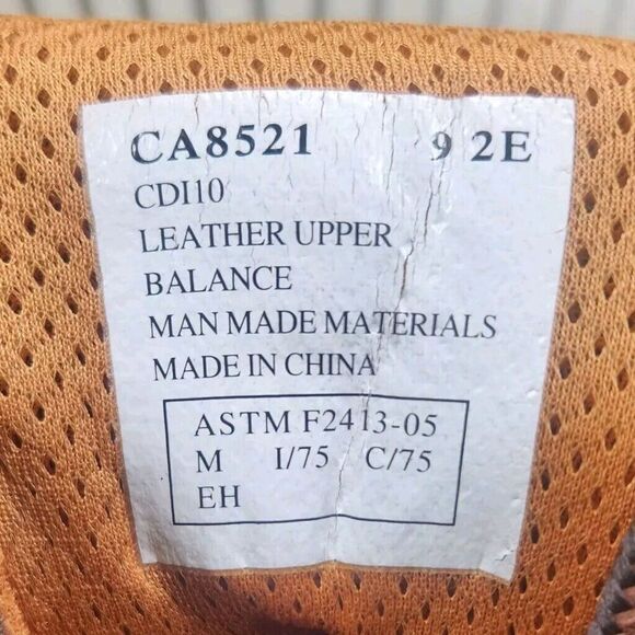 Carolina CA8521 8" Waterproof 600g Insulated Broad Comp Toe Work Boots Mens 9 EE - Picture 10 of 11